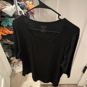 Black 3/4 sleeves APT 9 kohl’s brand